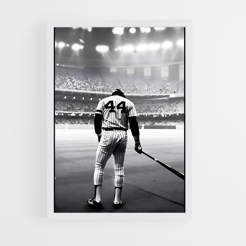 Poster Reggie jackson – affiche Baseball (vue 3)